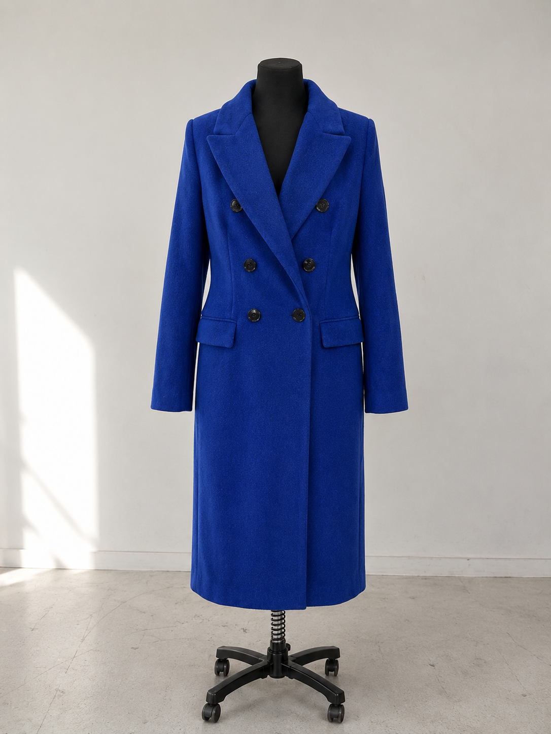 Shay Coat- Electric Blue