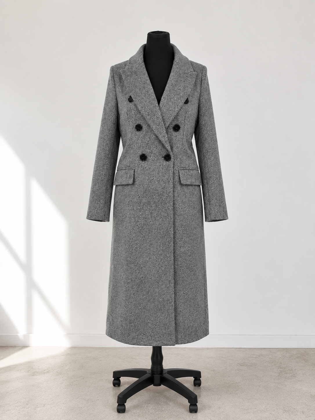 Shay Coat-Grey