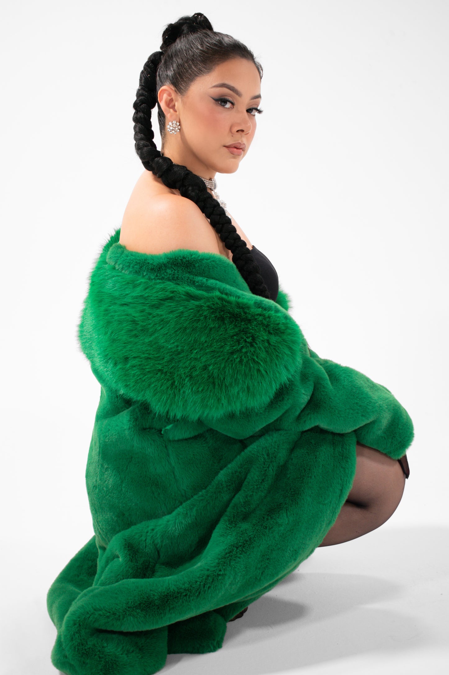 Esmeralda Coat-Emerald