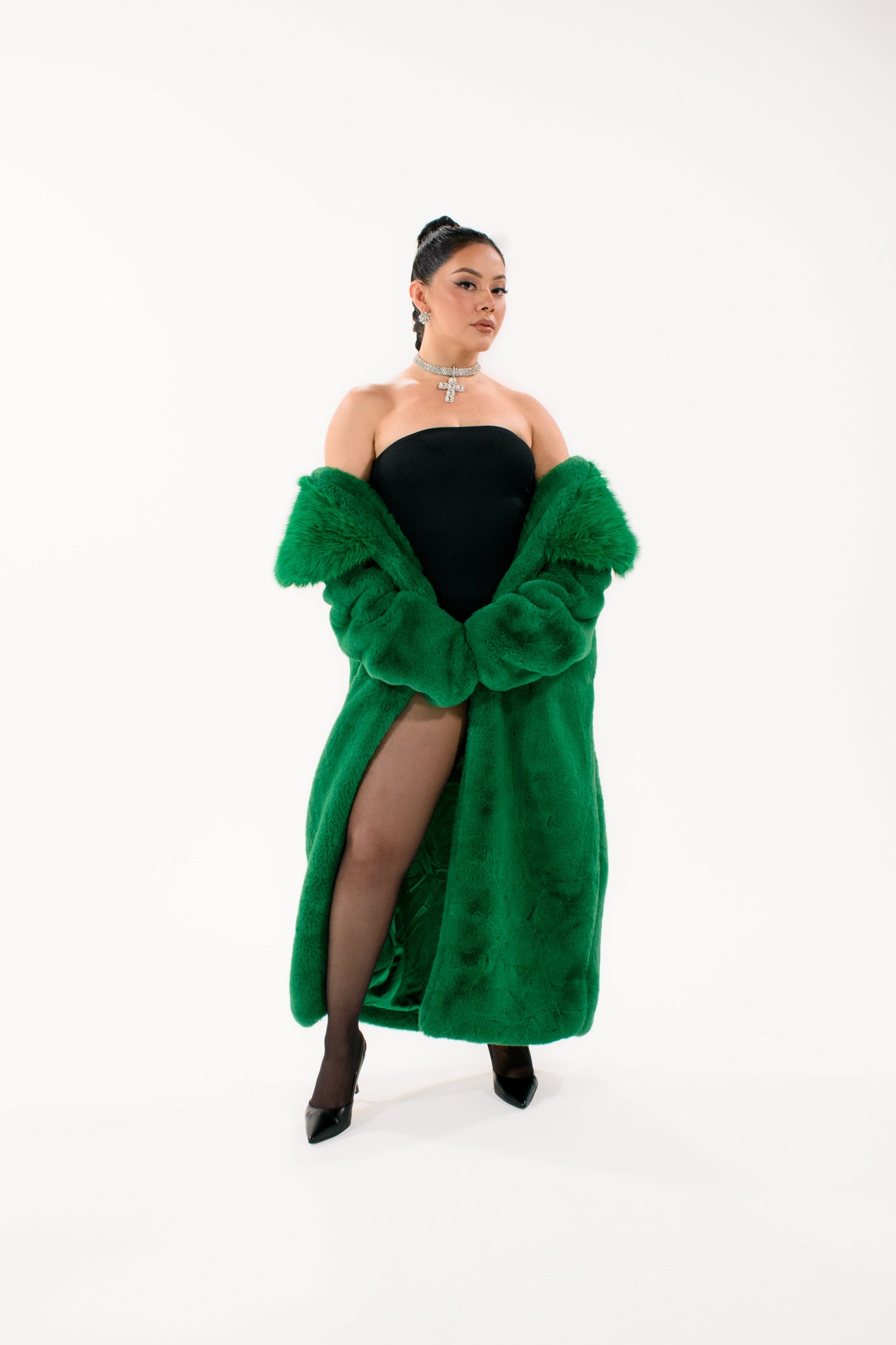 Esmeralda Coat-Emerald