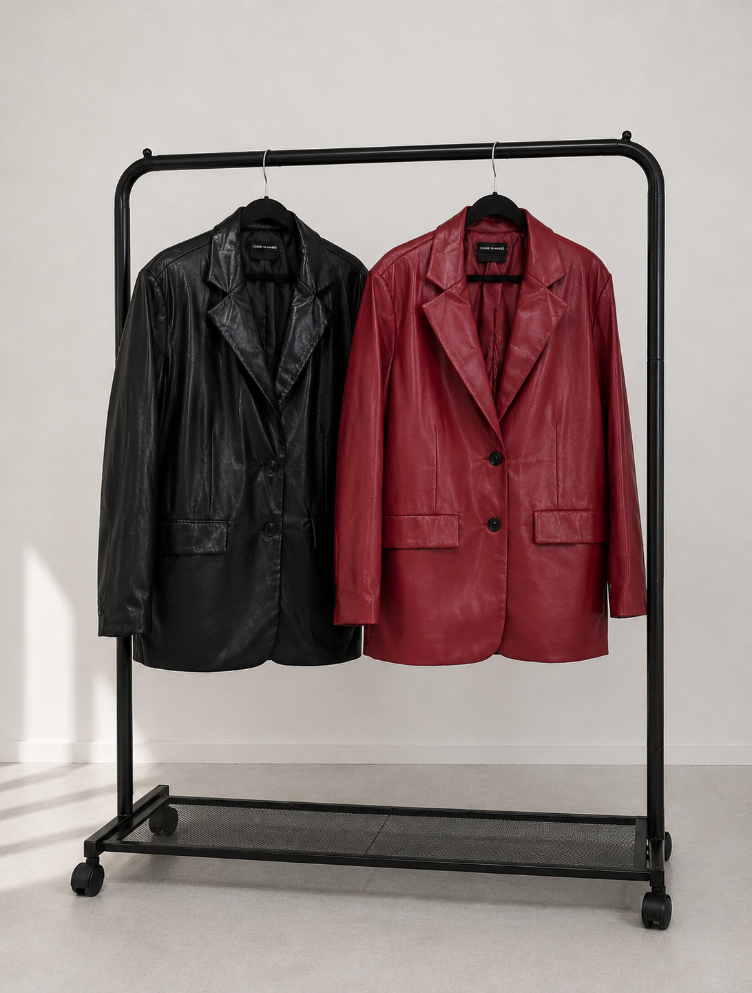 Michelle Blazer-Dark Red