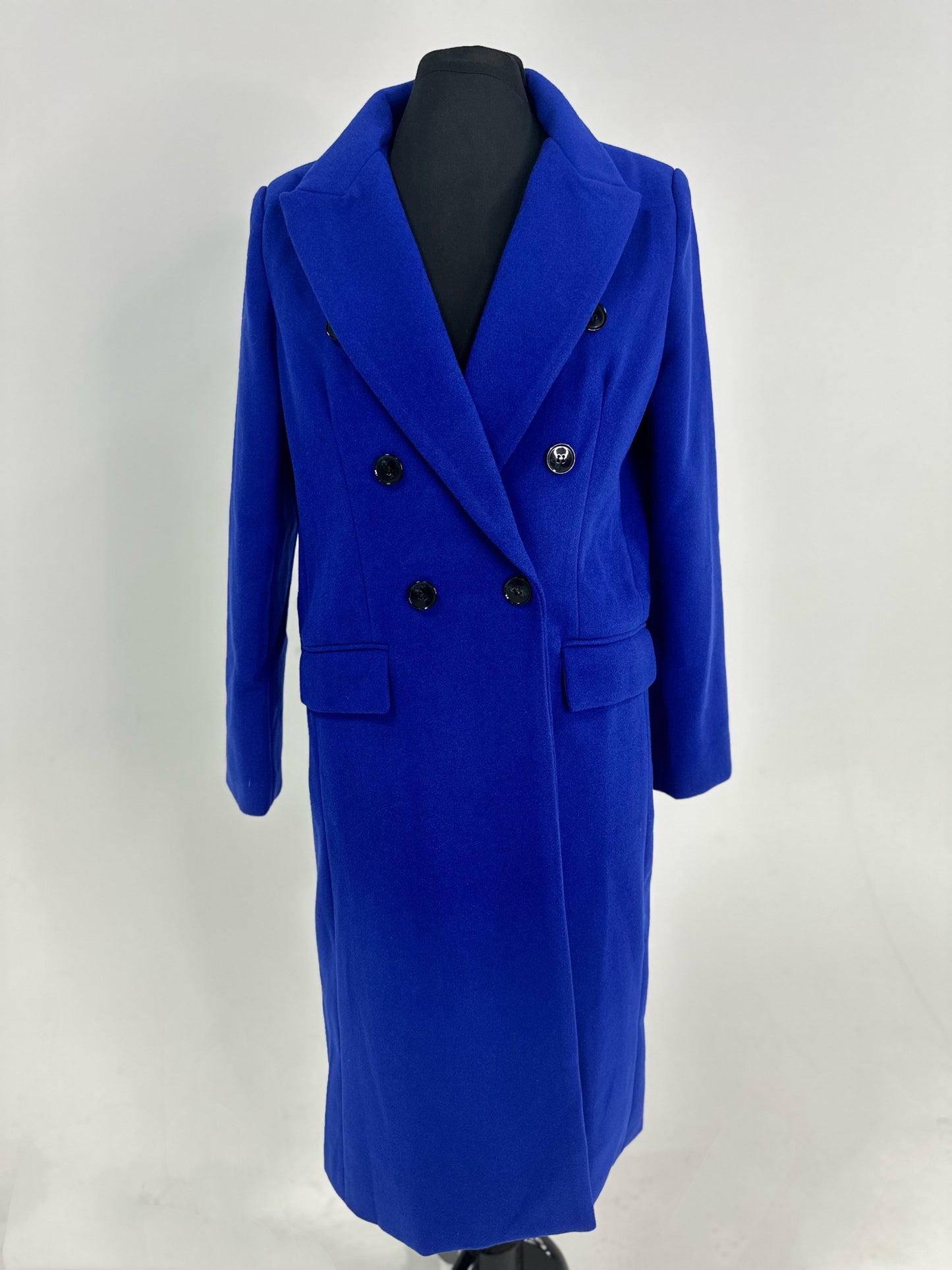 Shay Coat- Electric Blue
