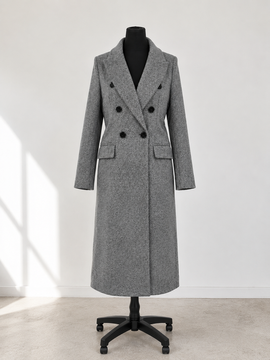 Shay Coat-Grey