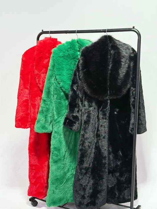 Esmeralda Coat- Black