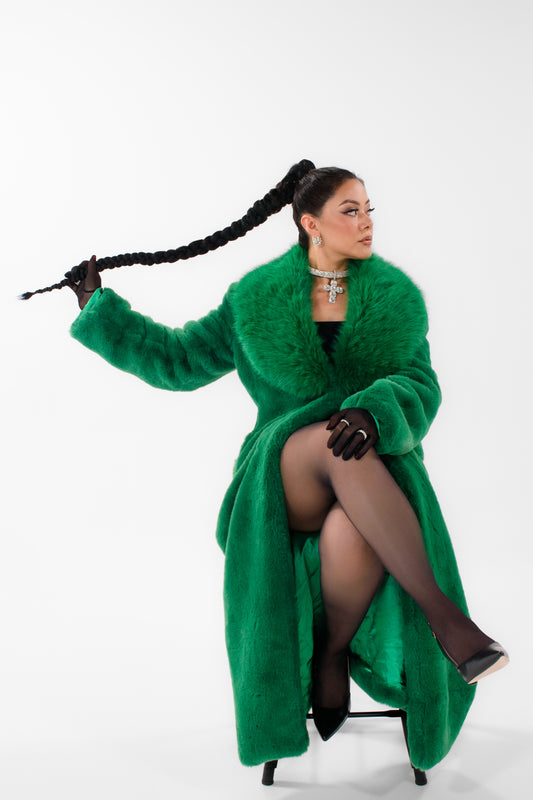 Esmeralda Coat-Emerald