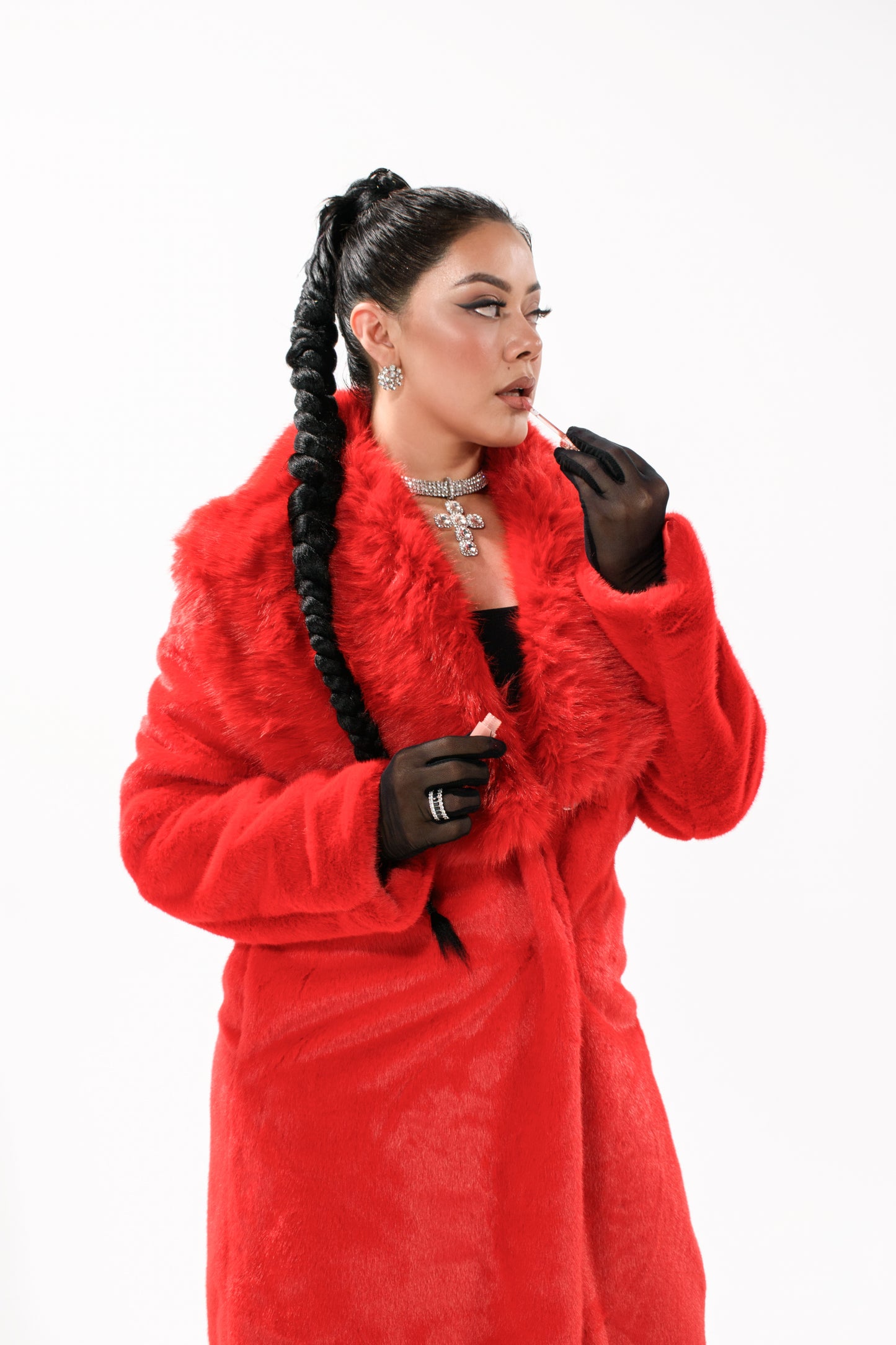 Esmeralda Coat-Red