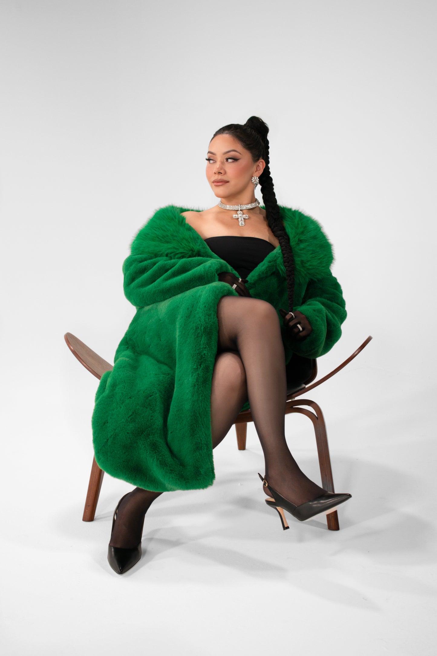 Esmeralda Coat-Emerald