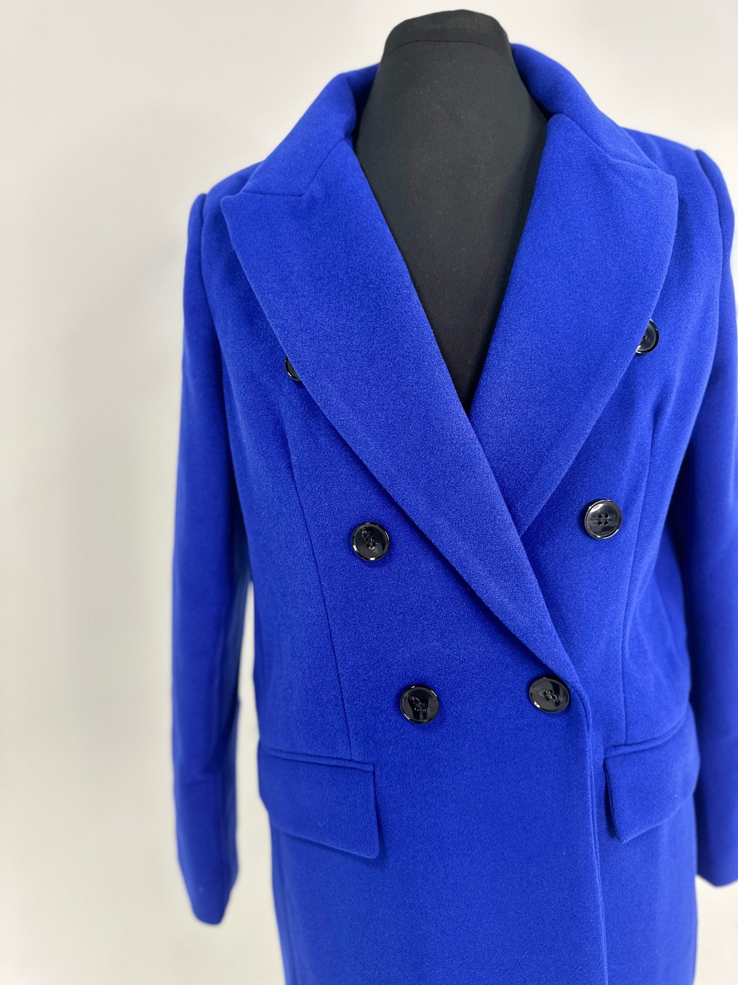 Shay Coat- Electric Blue