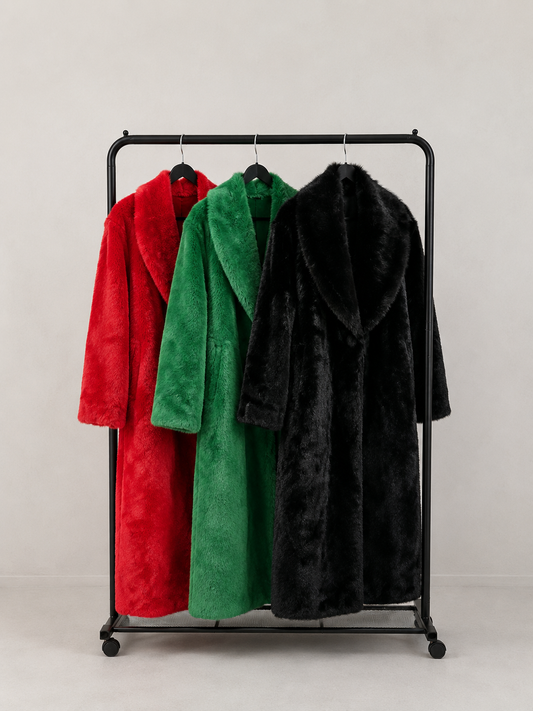 Esmeralda Coat- Black